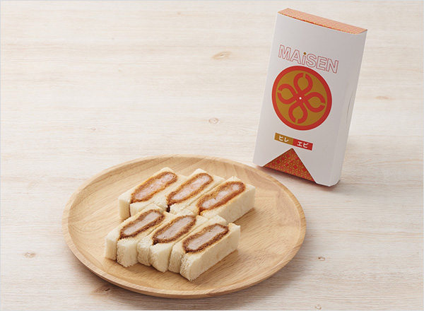 ミックスサンド(ヒレ・エビ)